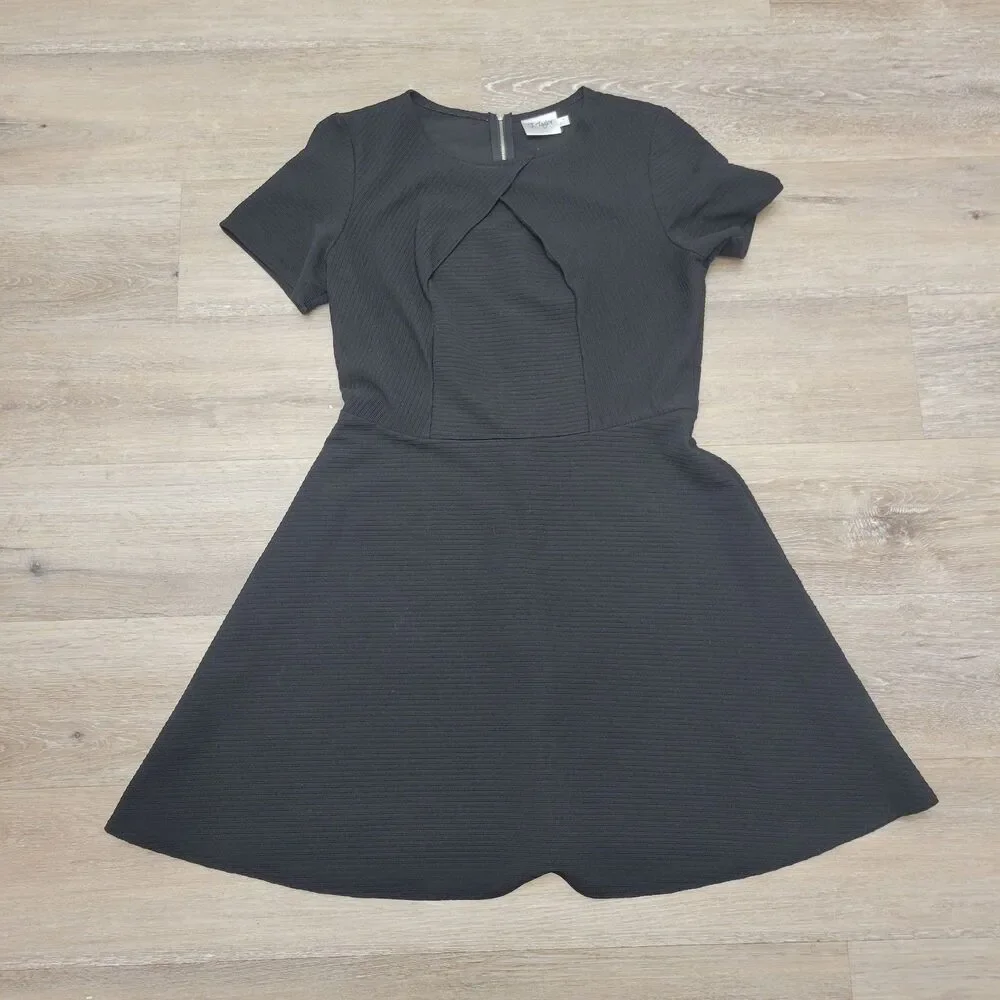 J. Taylor Black dress Jackie O. Size Rockabilly size 16 - Picture 4 of 9